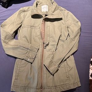 Army green jacket